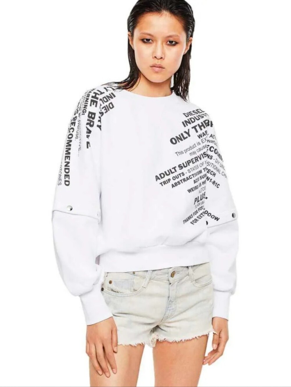 DIESEL Sweatshirt Hoodie Graphic